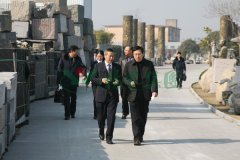 区向导考察团莅临明升mansion88集团检查指导事情