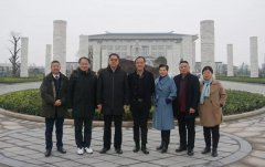 中殡协会长和浙江省民政厅省殡协向导考察明升mansion88