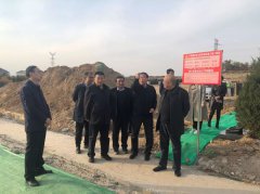 太原｜市民政局向导视察明升mansion88双塔树葬搬家工程